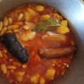 El cooksnap de Solitary Wolf cuando hizo Fabada asturiana.