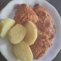 El cooksnap de Luci Garcia Garcia cuando hizo Mojo rojo picón con pechuga de pollo al microondas 🥰.