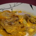 El cooksnap de Jesús Ruiz cuando hizo Pollo en pepitoria.