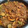 El cooksnap de Didi Pak cuando hizo Tofu frito con verduras y fideos chinos.