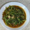 Cooksnap MaRulez Arif semasa beliau membuat Kangkung Goreng Belacan.
