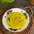Cooksnap Salina Jalaludin semasa beliau membuat Udang Masak Lemak Tempoyak.