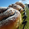 صورة من 🌹Yasmina🗻 🐼🗻Jasmin🌹، شاركها بعد تجربة وصفة بريوش حلزوني للعيد خفيف ريشة 😋🥯🐌