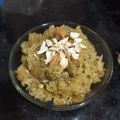 pooja gupta का कुकस्नैप जब उन्होंने हलवा लौकी (Halwa lauki recipe in Hindi) बनाया था।