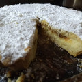 El cooksnap de Milton Sosa cuando hizo Tarta de ricota con dulce de leche.