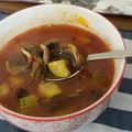 El cooksnap de Arellano Miriam cuando hizo Sopa de champiñones con calabaza.