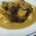 El cooksnap de Endúlzate con Eu cuando hizo Carrilleras de cerdo al vino tinto.