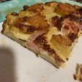 El cooksnap de Laura cuando hizo Tortilla de patatas rellena de jamón york y queso.