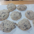 El cooksnap de Valentina Diez cuando hizo Cookies con chips de chocolate estilo americano.