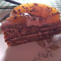 El cooksnap de Miriam Bogado Frías cuando hizo Torre de panqueques de chocolate 🔥🤯.
