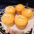 Catherine's cooksnap of when they made Cheesecake filled pumpkin muffins.