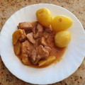 El cooksnap de Carmen cuando hizo Salmón a la Naranja.