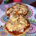 El cooksnap de Adriana Arellanes cuando hizo Pizza con masa de avena.