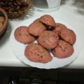 El cooksnap de Mari Saez Mancheño cuando hizo Bocaditos dulces de remolacha y sésamo.