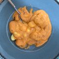 El cooksnap de Angel Esquinas cuando hizo Ñoquis de patatas con salsa de bacon.
