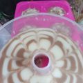 Cooksnap dari Ummu Sulaiman untuk resep Puding Zebra Santan Cokelat