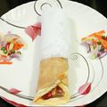 Sonali Banerjee's cooksnap of when they made রেস্টুরেন্ট স্টাইল এগ্ রোল (Egg roll recipe in bengali).