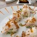 El cooksnap de Débora Cantero Martínez cuando hizo SUSHI — California roll.