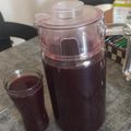 El cooksnap de Gaby GL cuando hizo Chicha Morada.