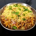Poonam Singh's cooksnap of when they made Matki Bhel.