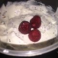 El cooksnap de Ainoa Doñas cuando hizo Yogurt Griego con Chía, Mango, frambuesa y avena.