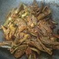irrene's cooksnap of when they made இரும்பு பாத்திரத்தில் கத்திரிக்காய் பொரியல்(brinjal poriyal recipe in tamil).