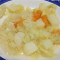El cooksnap de Alicia Vicente Iglesias cuando hizo Repollo con patatas y zanahorias rehogadas (Olla Gm g).