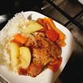 El cooksnap de gabriella8895 cuando hizo Pollo al horno con verduras.