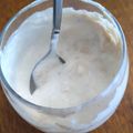 El cooksnap de Angélica Gdy cuando hizo Mousse de chirimoya.