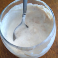 El cooksnap de Angélica Gdy cuando hizo Mousse de chirimoya.