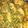 Chirag का कुकस्नैप जब उन्होंने बींस आलू की सब्जी (beans aloo ki sabzi recipe in Hindi) बनाया था।