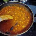 Kanchan garg का कुकस्नैप जब उन्होंने छोले (chole recipe in Hindi) बनाया था।