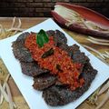 Cooksnap dari Deedee Rasuan untuk resep Dendeng Jantung Pisang