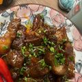 Cooksnap của Nguyễn Shi khi họ làm theo món Thịt Heo Rang Cháy Cạnh