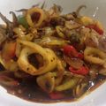 Cooksnap dari Nurina Wulan untuk resep Cumi saos lada hitam