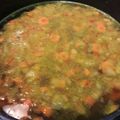 El cooksnap de Kattia Garza cuando hizo Guiso de Lentejas.