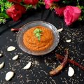 Sneha Patel's cooksnap of when they made લસણની ચટણી (Garlic Chutney Recipe In Gujarati).