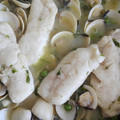 El cooksnap de Sylvie Guillard cuando hizo Merluza en salsa verde.