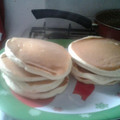 El cooksnap de Carolina Brum cuando hizo Pancakes/Hotcakes.