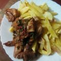 Esther mbugua's cooksnap of when they made Chicken with fries.
