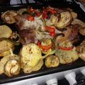 El cooksnap de Laura Mansilla cuando hizo Vacío al horno con papas y batatas.
