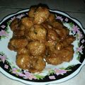 Cooksnap dari Laili Vyda untuk resep Cimol Bumbu kacang