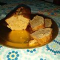 El cooksnap de Ailen Soto cuando hizo Budín de banana y coco con harina integral.