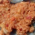 El cooksnap de Evelyn Gonzalez cuando hizo Guiso de arroz con alitas de pollo.