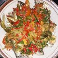 Cooksnap dari Rianti Faizah Sarah Aprilia untuk resep Ikan Gembung Masak Cabe Tomat