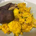 Brenda Njemanze's cooksnap of when they made Yam porridge.