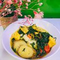 Cooksnap của Thư Rainy Nguyễn khi họ làm theo món Ốc nấu chuối đậu thịt