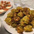 Nalushi's cooksnap of when they made Zucchini-Möhren-Puffer.