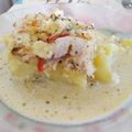 El cooksnap de DIEGO LOVIZIO cuando hizo Pescado a la crema.