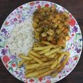 El cooksnap de Maira Pellejero cuando hizo Pollo a la portuguésa.